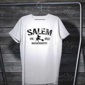 HALLOWEEN T-Shirt/Gifts for Women/Quote/Custom T-Shirts/Spooky Season/Salem